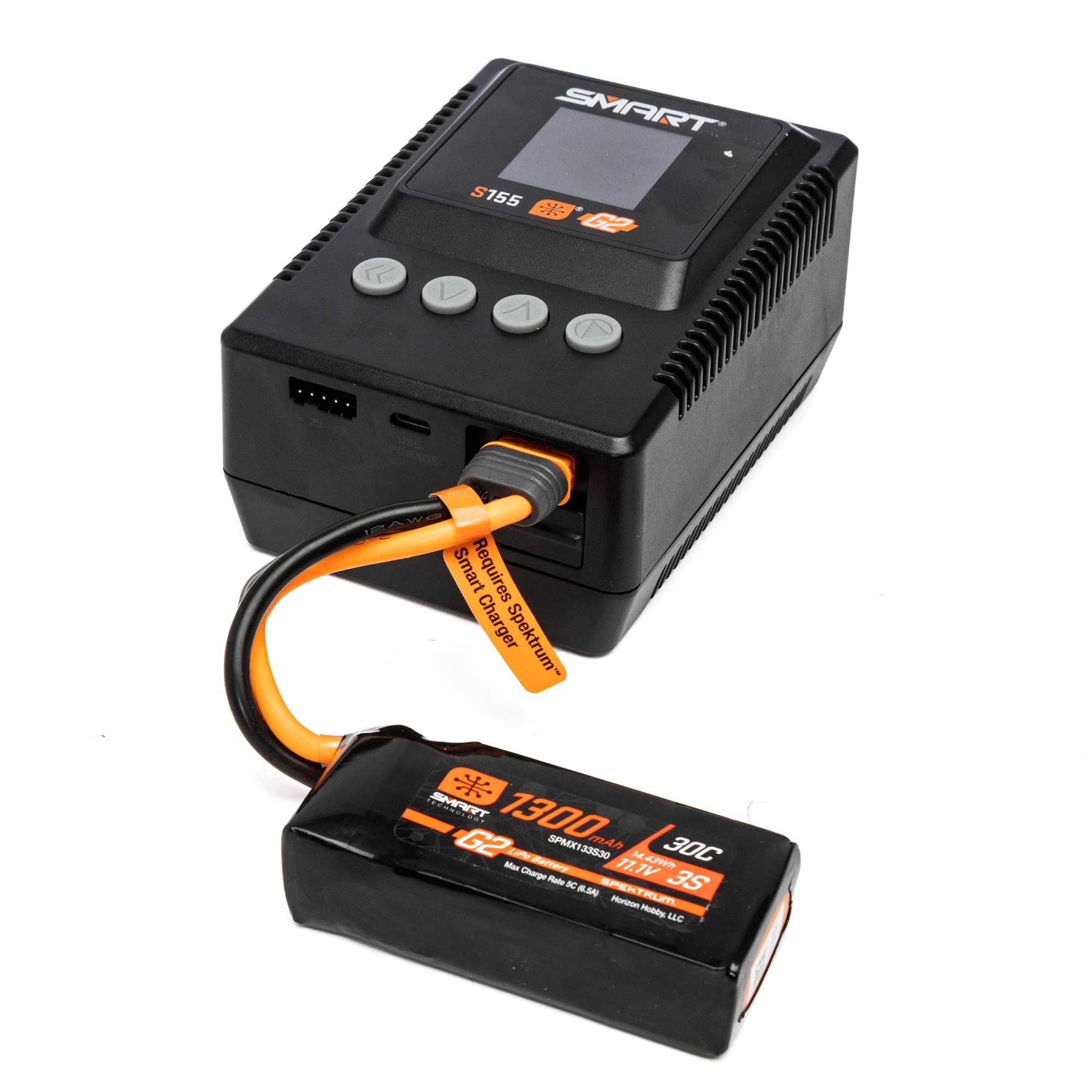 Chargeur smart G2 S155 / 1x55W Spektrum SPMXC2050I - Breizh Modélisme