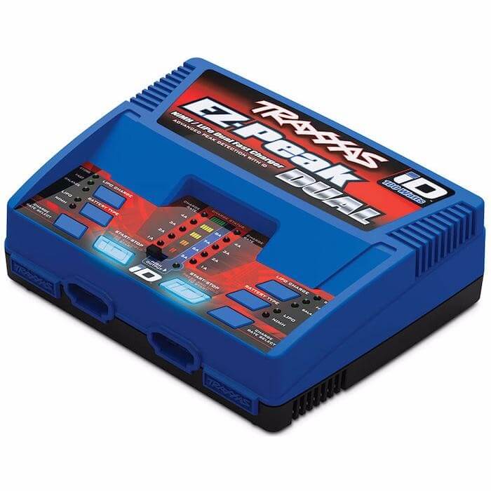 Combo Chargeur Traxxas 2990 avec 2 Batteries Lipo 3S 11.1V 5000mAh - Breizh Modélisme