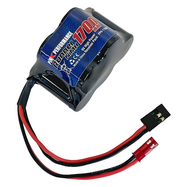 Pack de batterie Reception NiMh 6.0V 1700mAh (JR-JST)