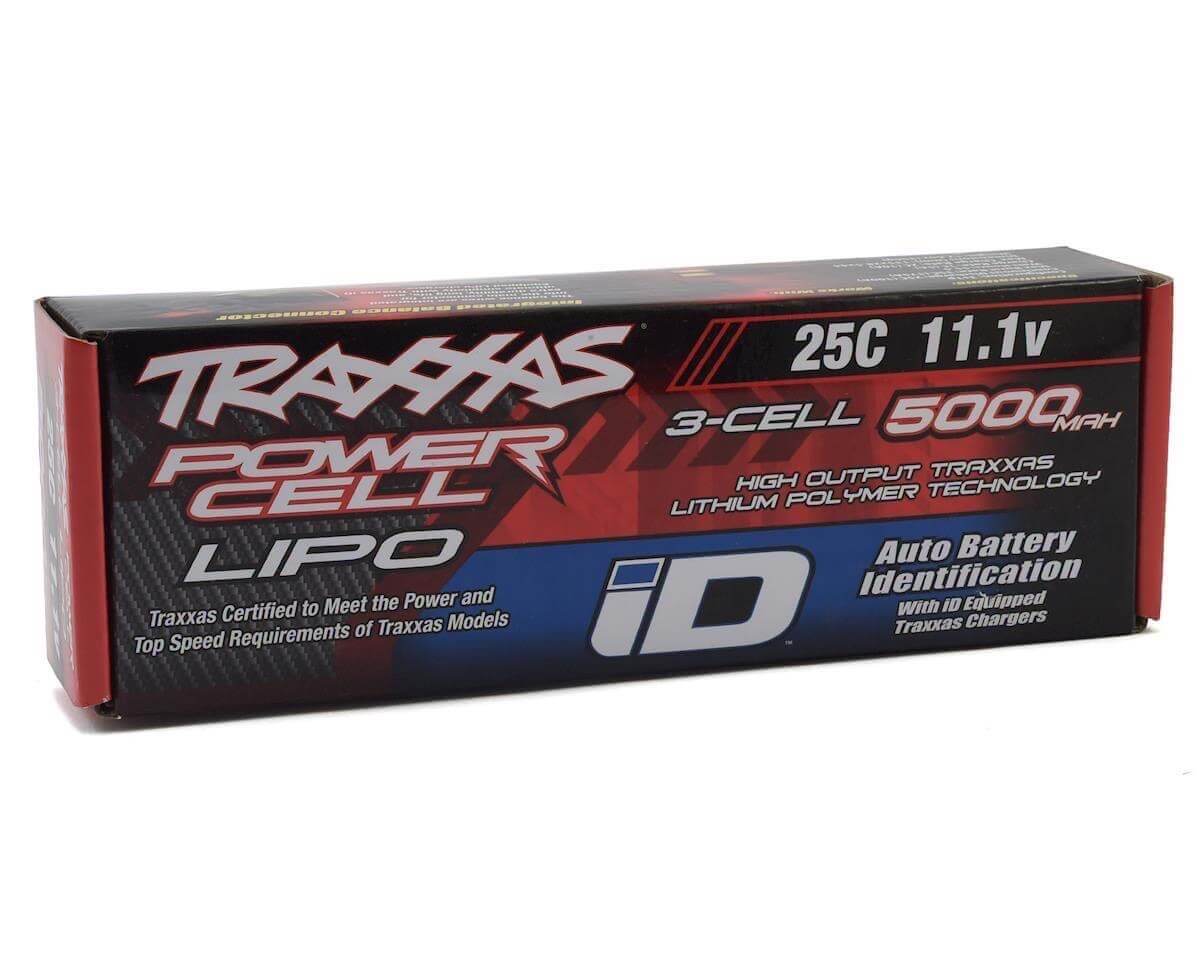 Batterie lipo 3S Traxxas 2832X 11,1V 5000 mAh 25C - Breizh Modélisme
