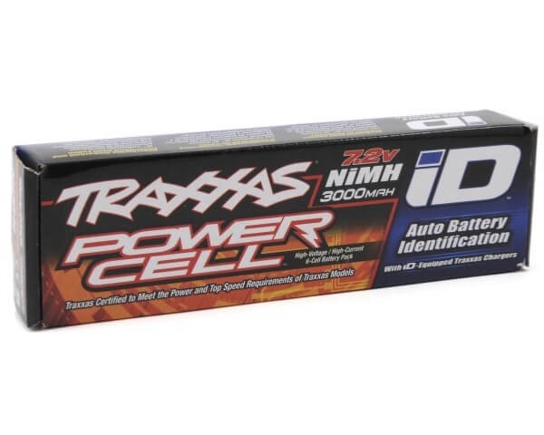 Batterie Traxxas 2922X 7,2V Ni-Mh 3000mAh ID - Breizh Modélisme
