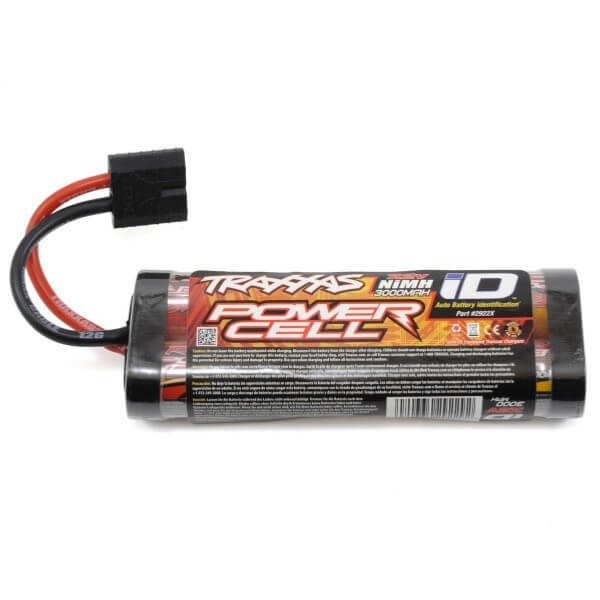 Batterie Traxxas 2922X 7,2V Ni-Mh 3000mAh ID - Breizh Modélisme