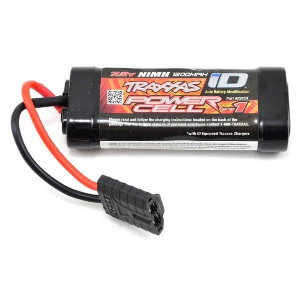 Batterie Traxxas 2925X ID 7,2V Ni-Mh 1200mAh - Breizh Modélisme