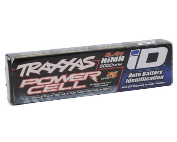 Batterie Traxxas 2960X ID 8,4V Ni-MH 5000mAh - Breizh Modélisme