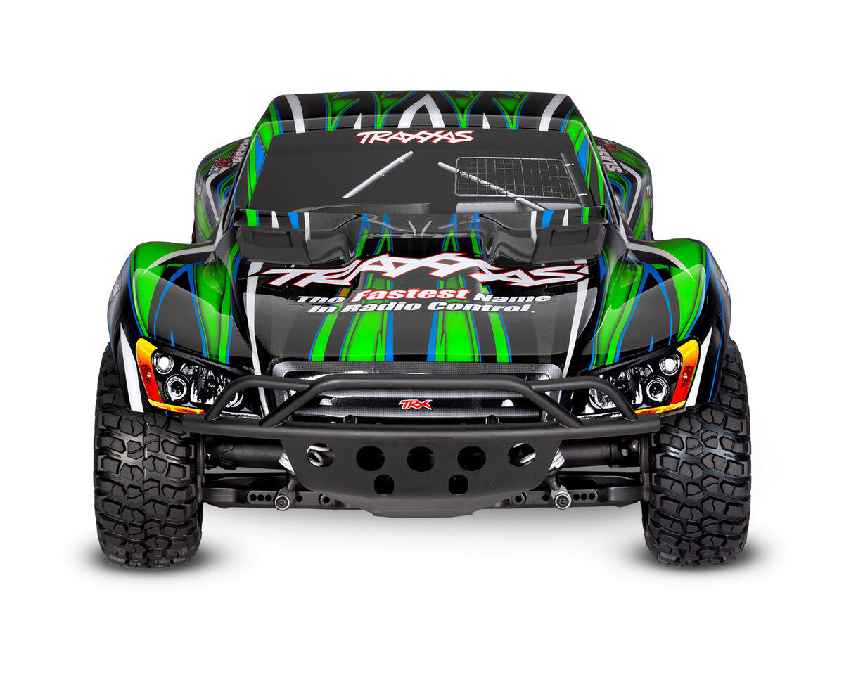 Traxxas Slash 4X4 VXL brushless HD 68386-4 vert - Breizh Modélisme.
