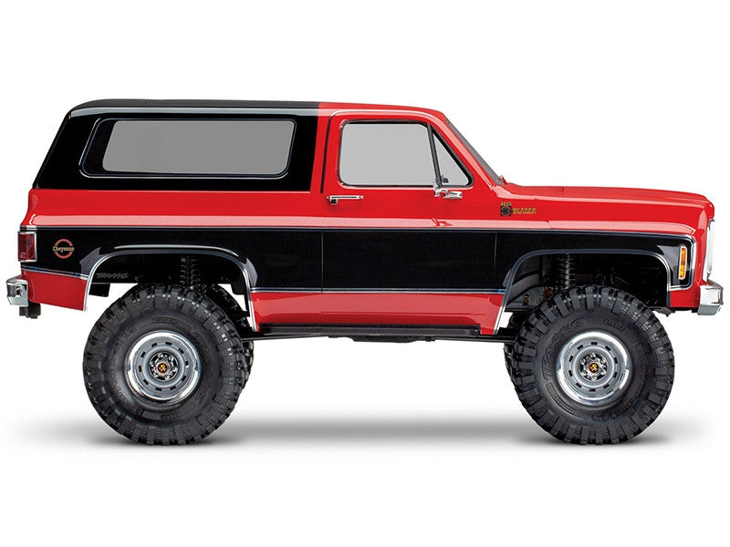 Traxxas TRX-4 Chevrolet Blazer 1979 clipless RTR rouge 82276-4 - Breizh Modélisme.