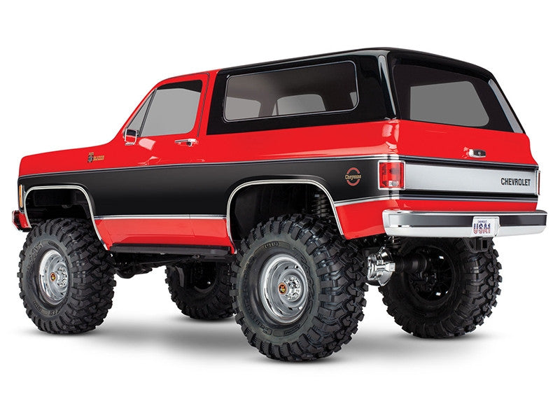 Traxxas TRX-4 Chevrolet Blazer 1979 clipless RTR rouge 82276-4 - Breizh Modélisme.
