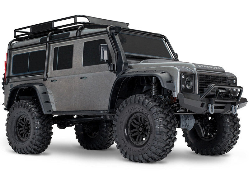 Traxxas TRX-4 Land Rover Defender Clipless RTR 82256-4 gris