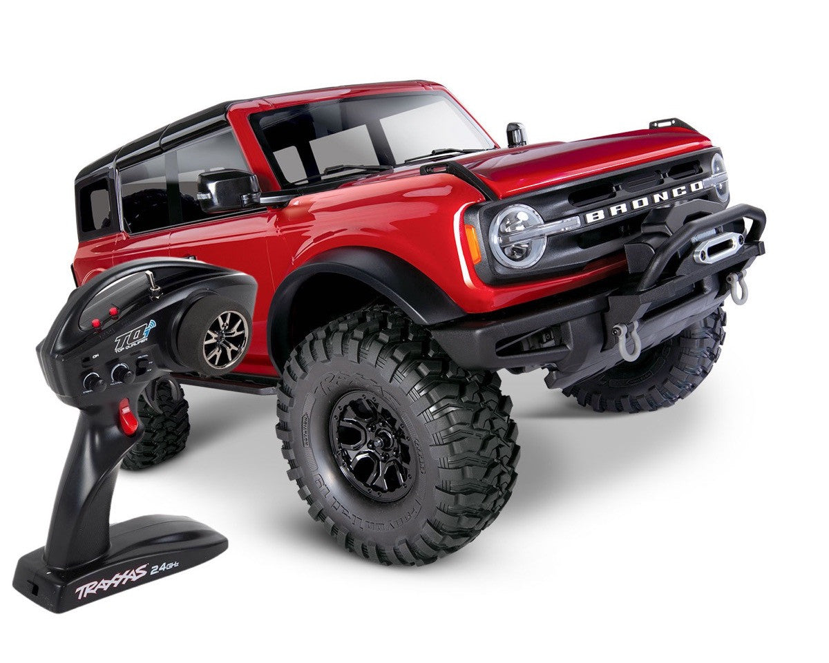 Crawler Traxxas TRX4 Ford Bronco RTR 92076-4 Rouge - Breizh Modélisme