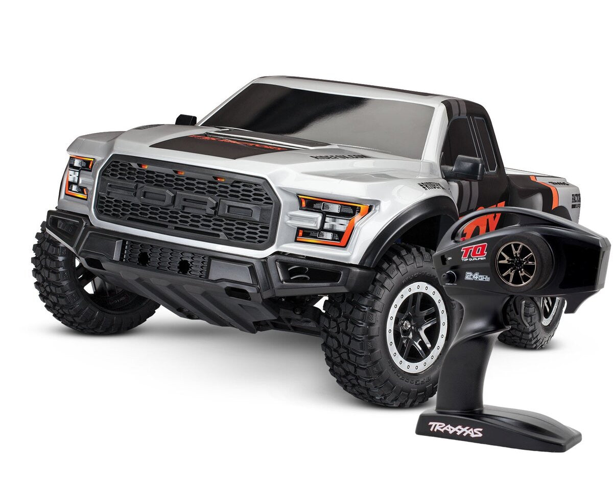 Traxxas Ford Raptor F-150 Fox Racing BL-2s RTR 58394-4 Fox - Breizh Modélisme.