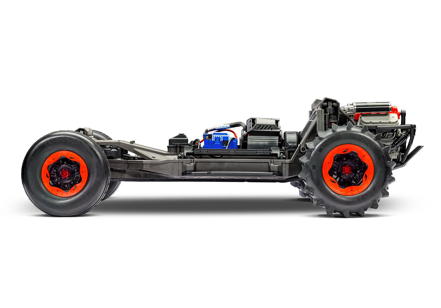 Traxxas Funco Pro scale Sand car VXL 8S TSM RTR 109076-4 Bleu - Breizh Modélisme.
