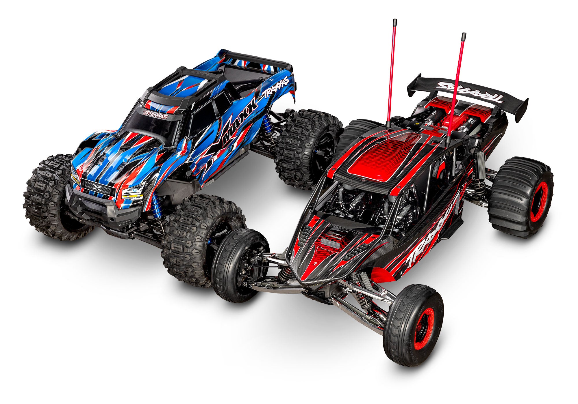 Traxxas Funco Pro scale Sand car VXL 8S TSM RTR 109076-4 Bleu - Breizh Modélisme.