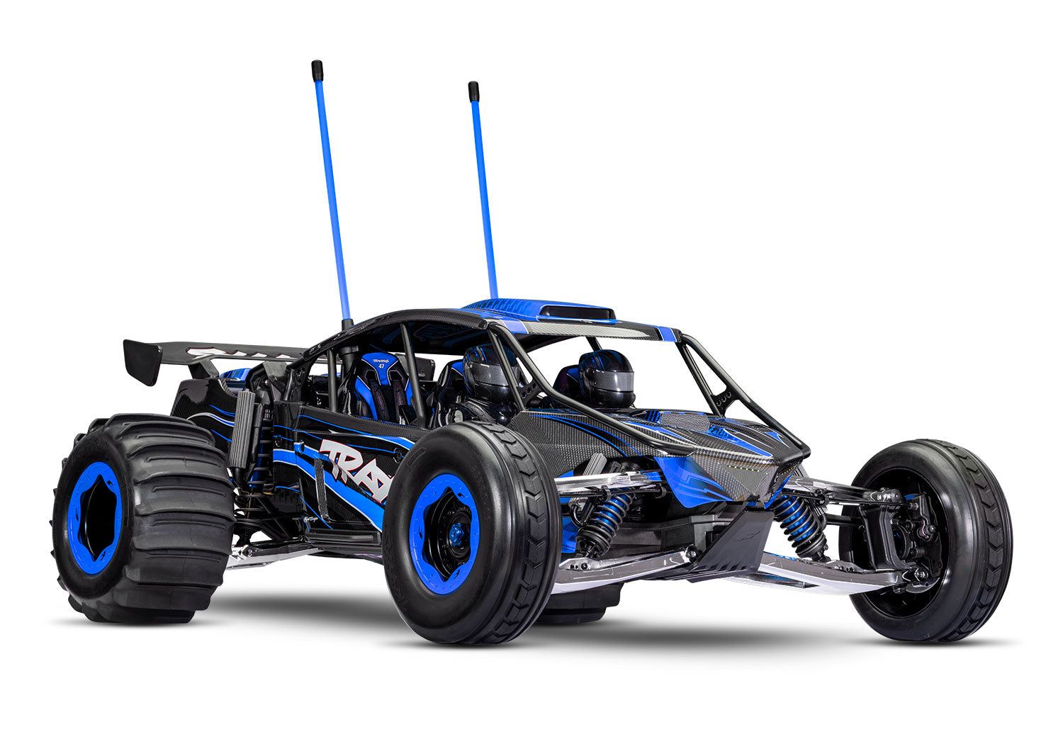 Traxxas Funco Pro scale Sand car VXL 8S TSM RTR 109076-4 Bleu