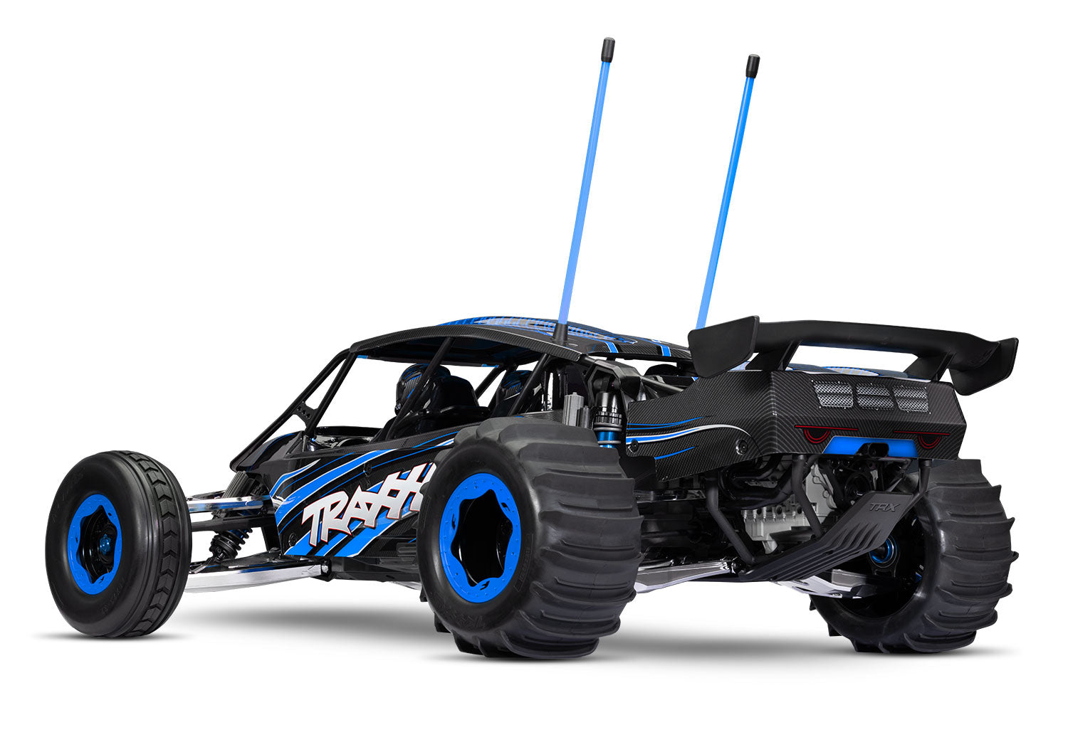 Traxxas Funco Pro scale Sand car VXL 8S TSM RTR 109076-4 Bleu - Breizh Modélisme.