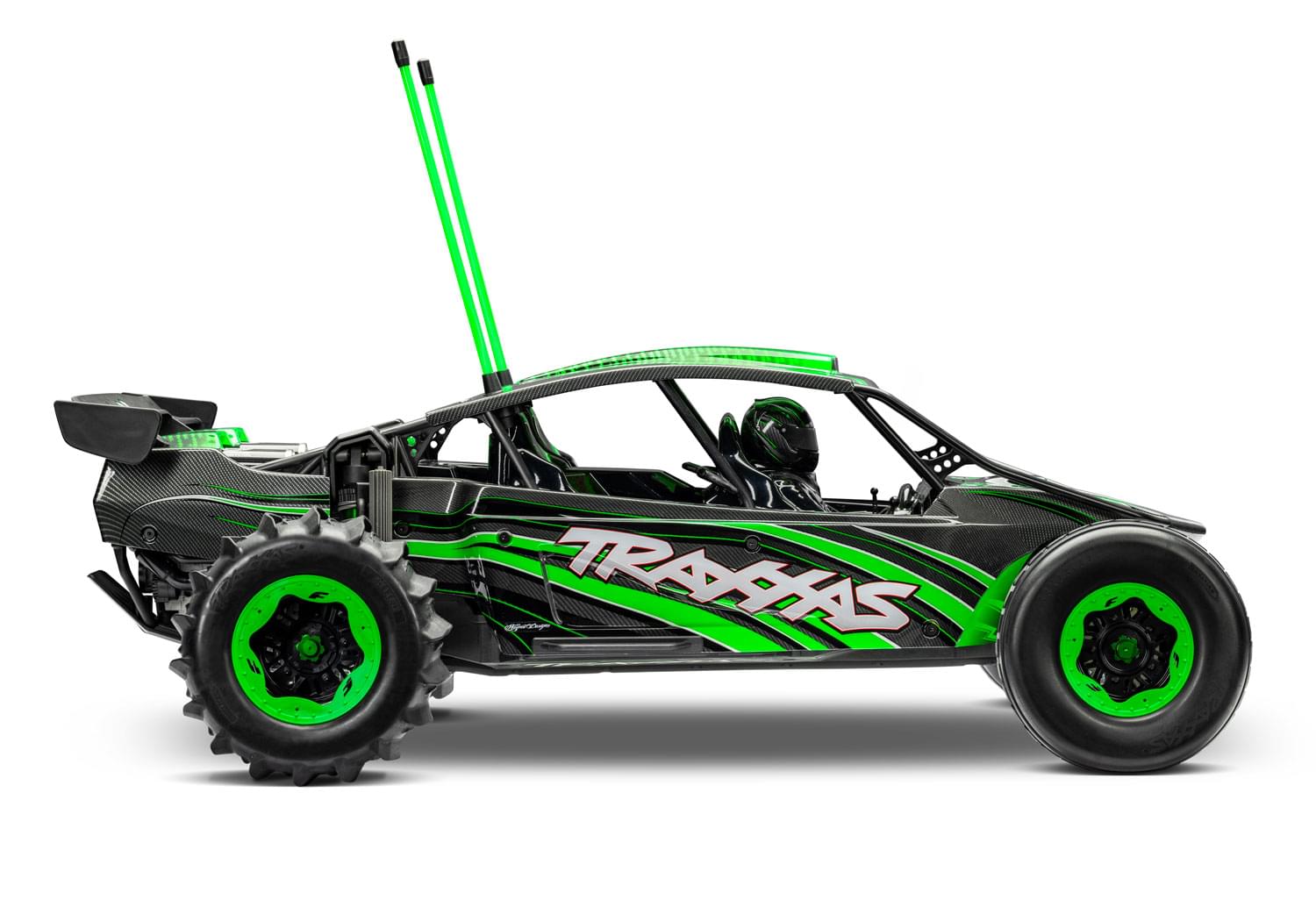 Traxxas Funco Pro scale Sand car VXL 8S TSM RTR 109076-4 vert - Breizh Modélisme.