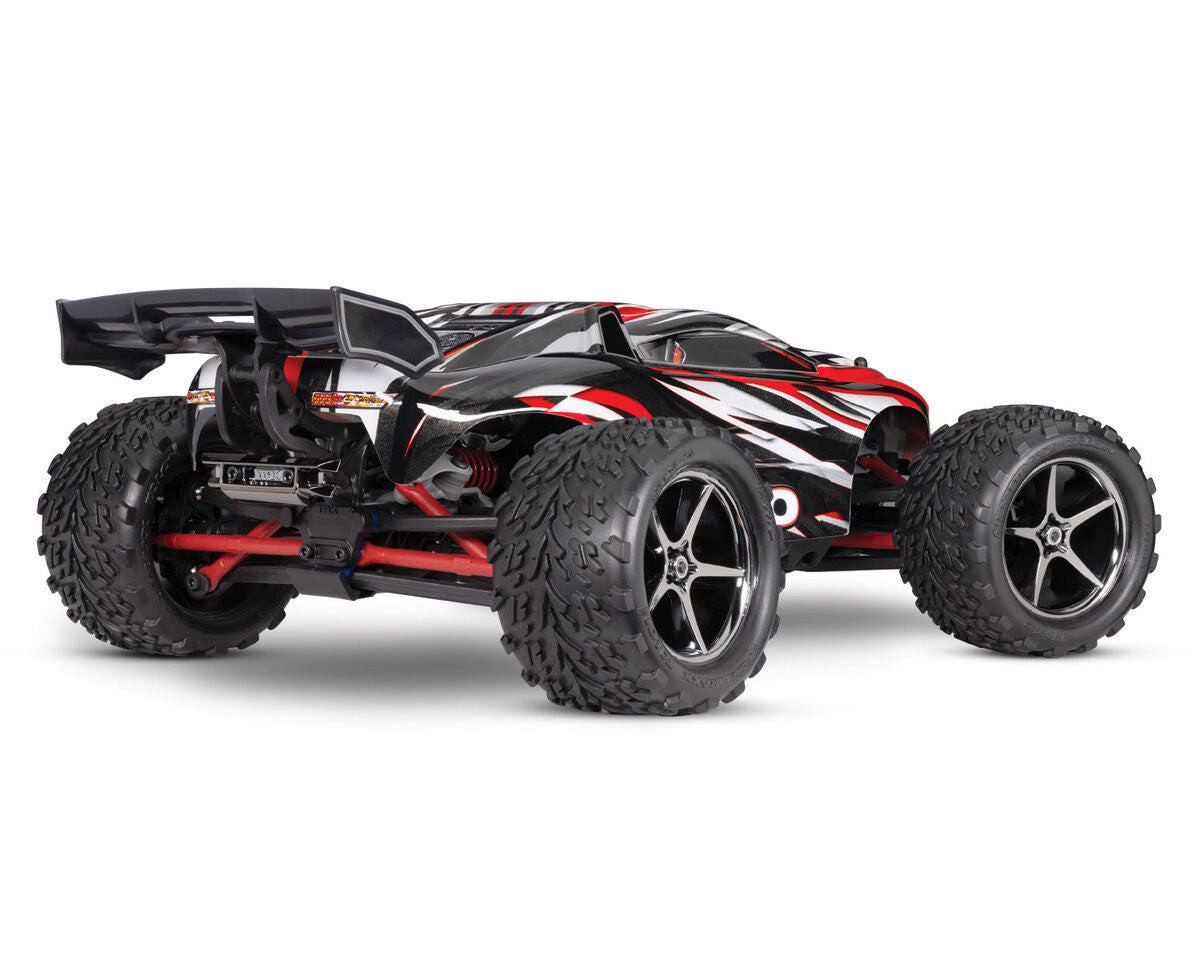 Traxxas Mini E Revo 4WD RTR 1/16 rouge 71054-8 - Breizh Modélisme