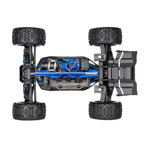 Traxxas Sledge 1/8 Brushless belted bleu VXL 6S TQi ID RTR - 95096-4 - Breizh Modélisme.