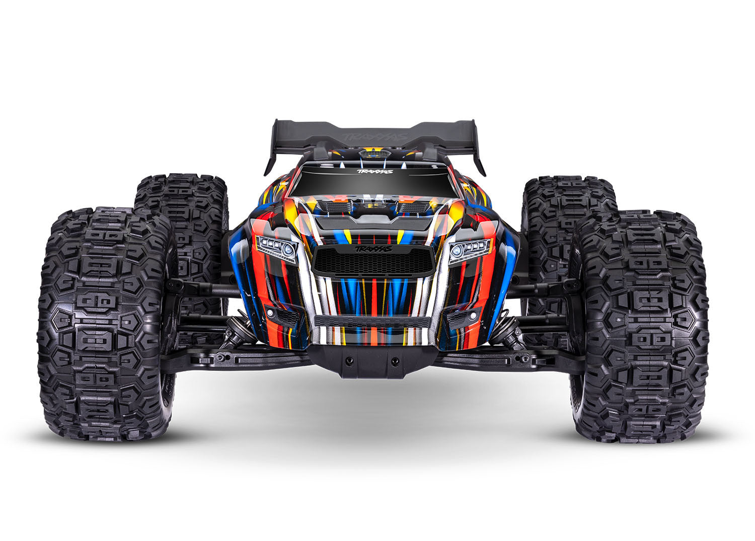Traxxas Sledge 1/8 Brushless belted bleu VXL 6S TQi ID RTR - 95096-4 - Breizh Modélisme.