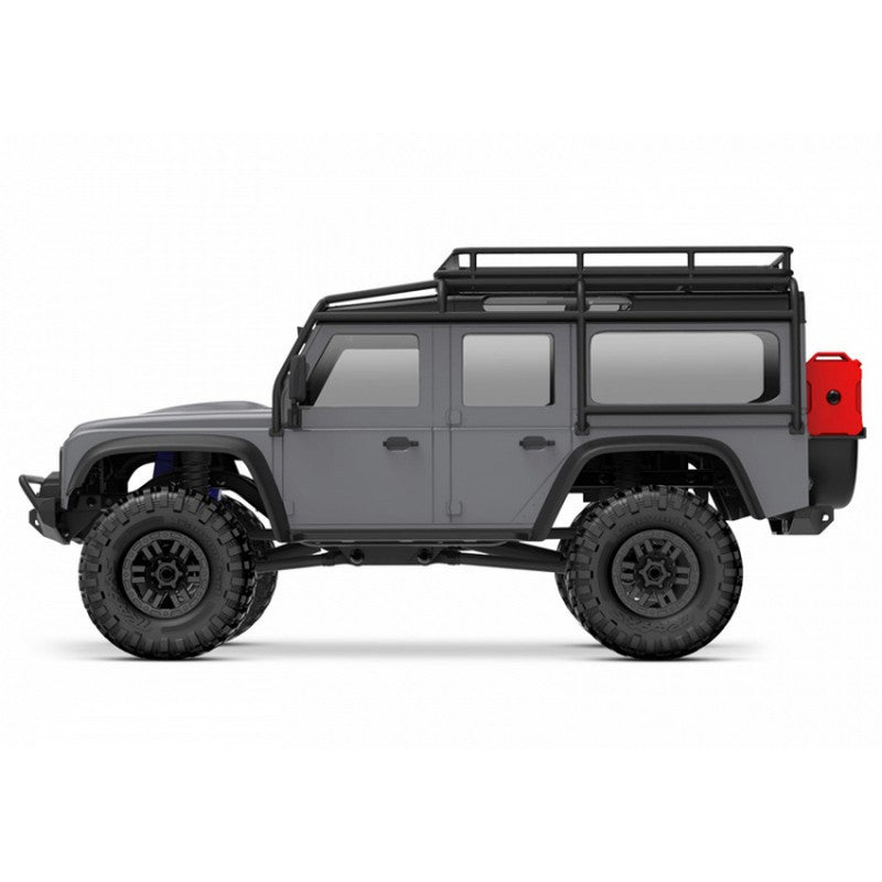 Traxxas TRX-4M 1/18 Land Rover Defender Crawler Gris RTR - 97054-1 - Breizh Modélisme