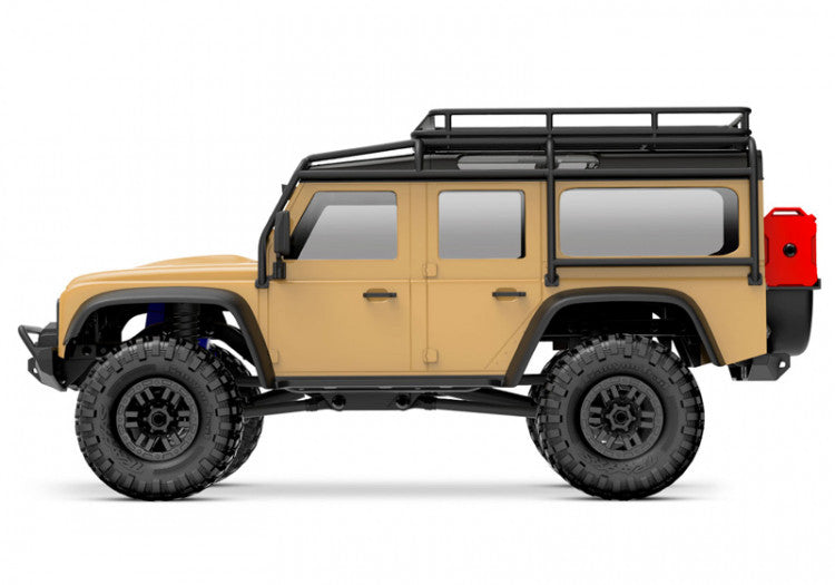 Traxxas TRX-4M 1/18 Land Rover Defender Crawler Tan RTR - 97054-1 - Breizh Modélisme.
