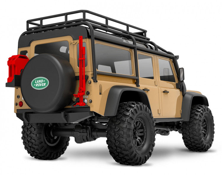 Traxxas TRX-4M 1/18 Land Rover Defender Crawler Tan RTR - 97054-1 - Breizh Modélisme.