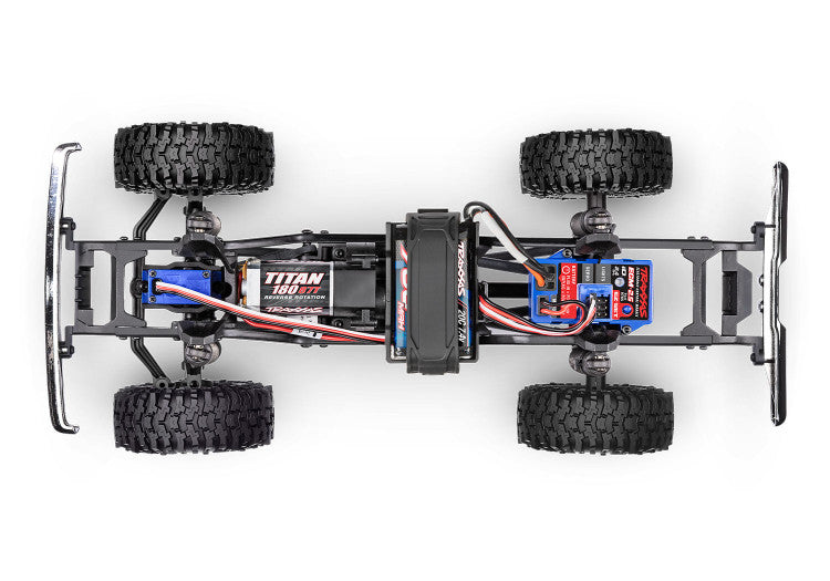 Traxxas TRX-4M F150 High Trail mini crawler 1/18 RTR - 97044-1 marron - Breizh Modélisme.