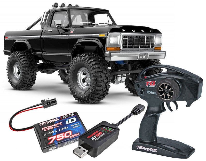 Traxxas TRX-4M F150 High Trail mini crawler 1/18 RTR - 97044-1 noir