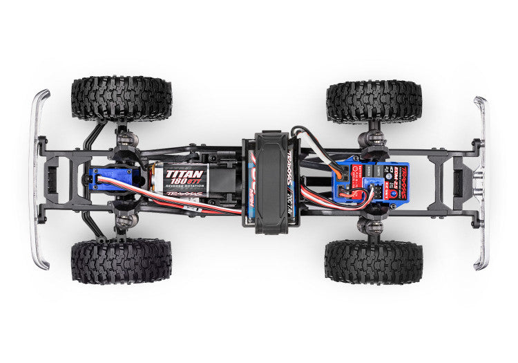 Traxxas TRX-4M K10 mini crawler 1/18 RTR - 97064-1 bleu - Breizh Modélisme.