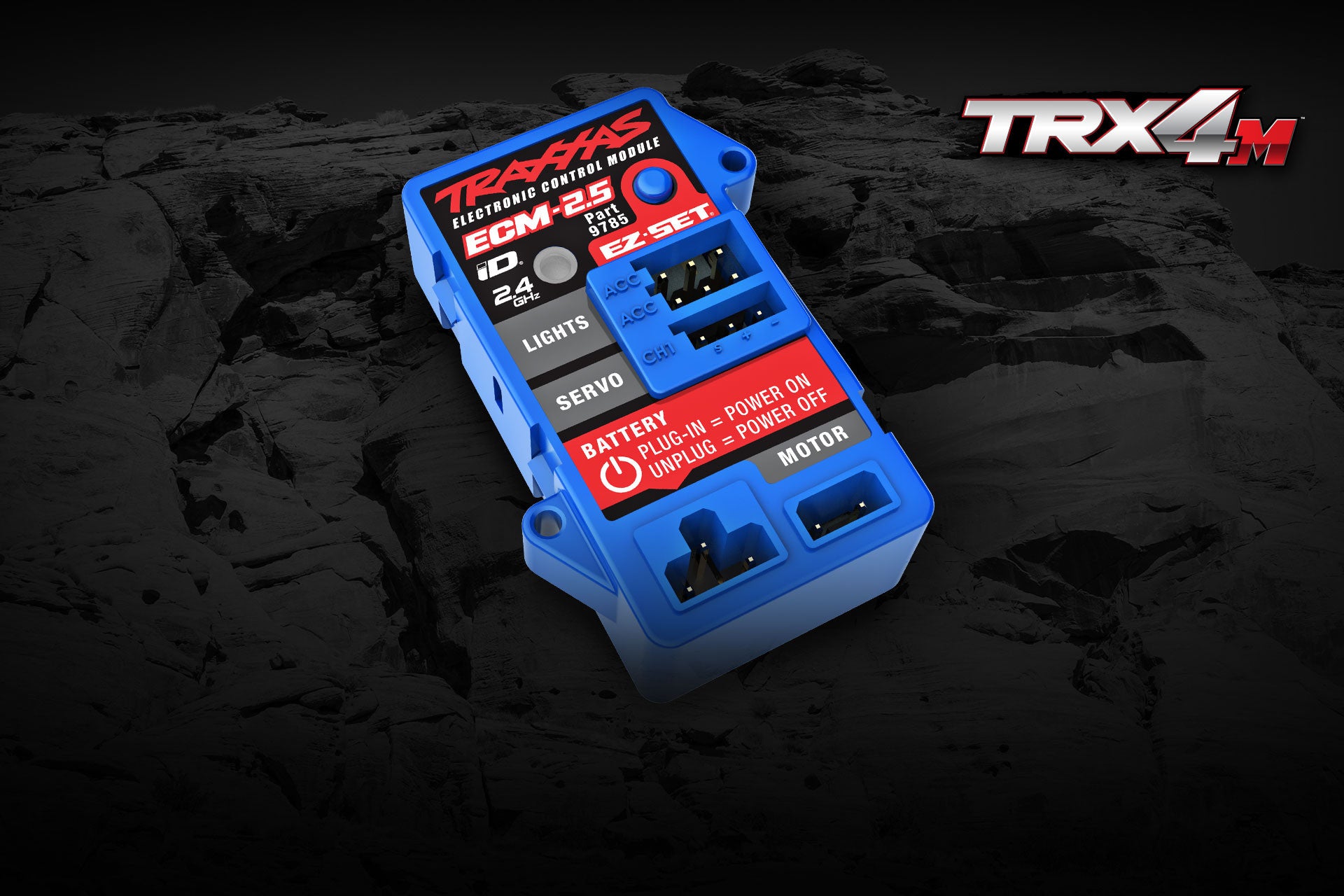 Traxxas TRX-4M K10 mini crawler 1/18 RTR - 97064-1 noir - Breizh Modélisme.