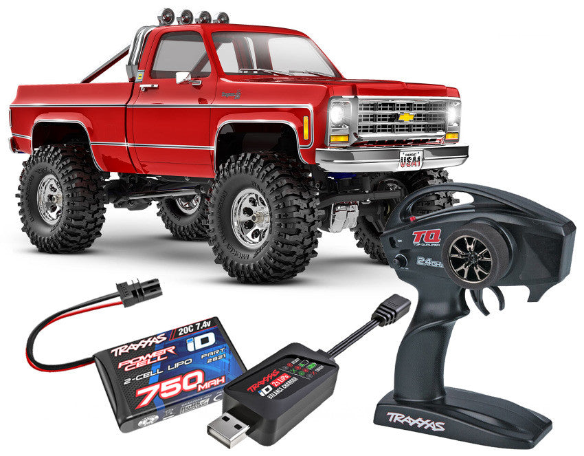 Traxxas TRX-4M K10 mini crawler 1/18 RTR - 97064-1 rouge