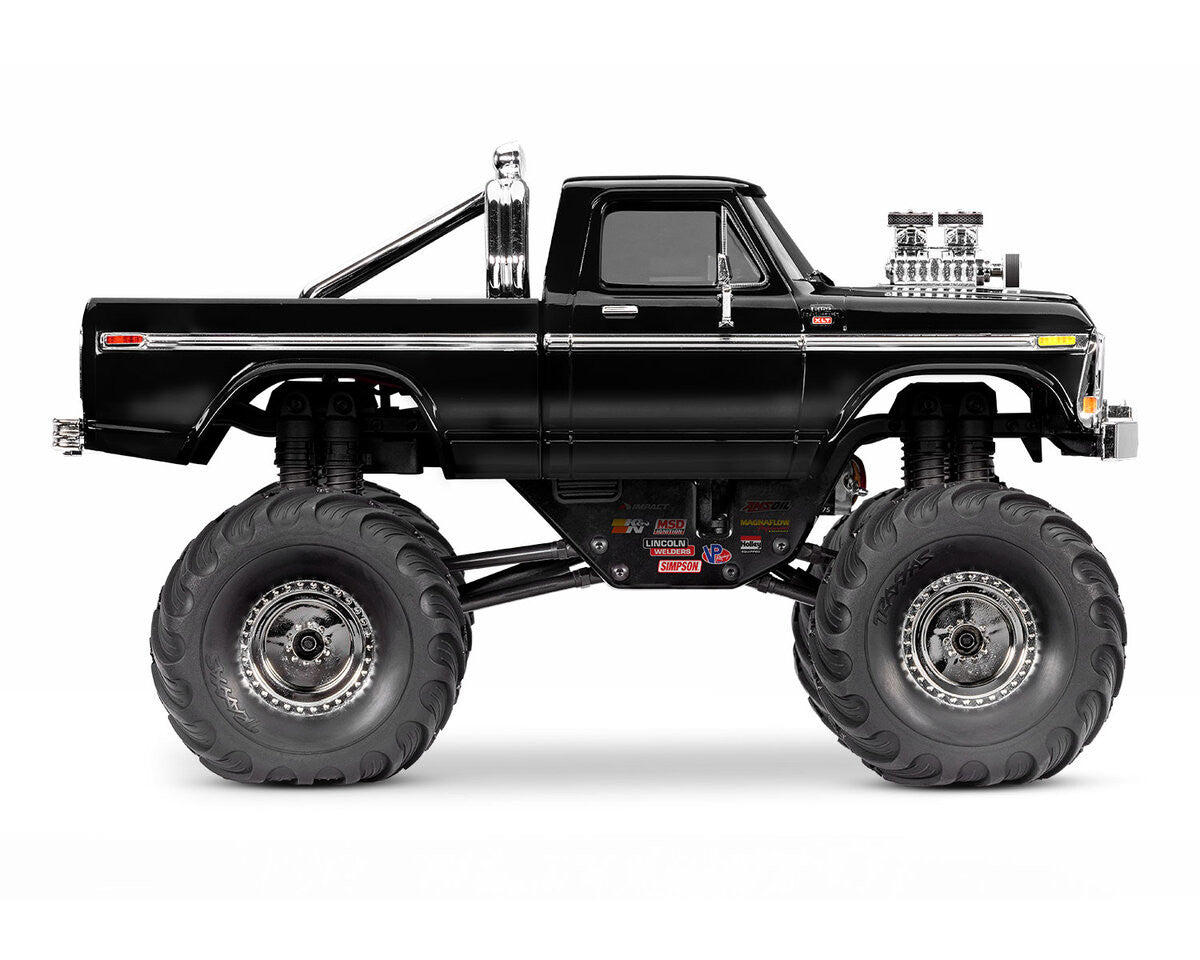Traxxas TRX-4MT F150 XLT monster truck 1/18 noir - 98044-1-BLK