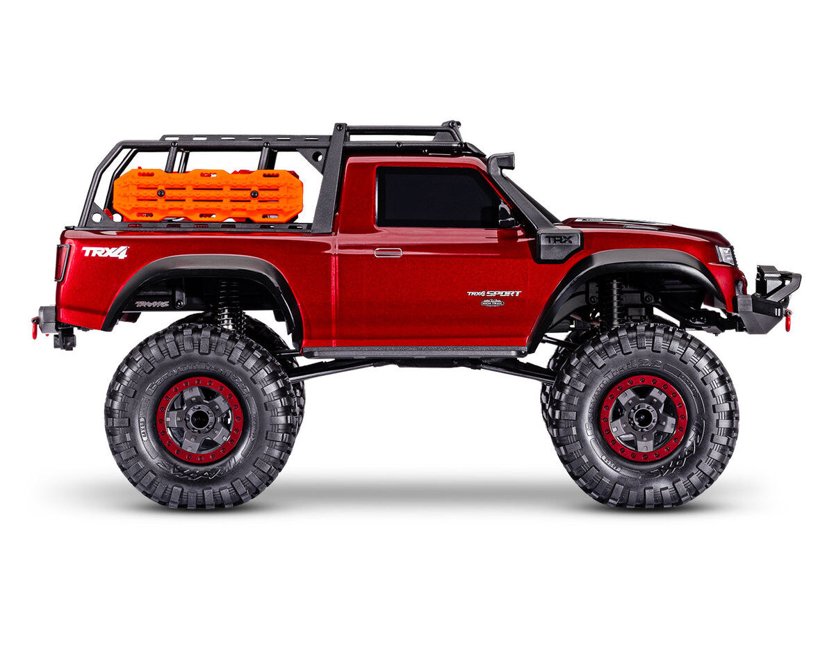 Traxxas TRX4 Sport High Trail Crawler RC RTR 82044-4 rouge - Breizh Modélisme.