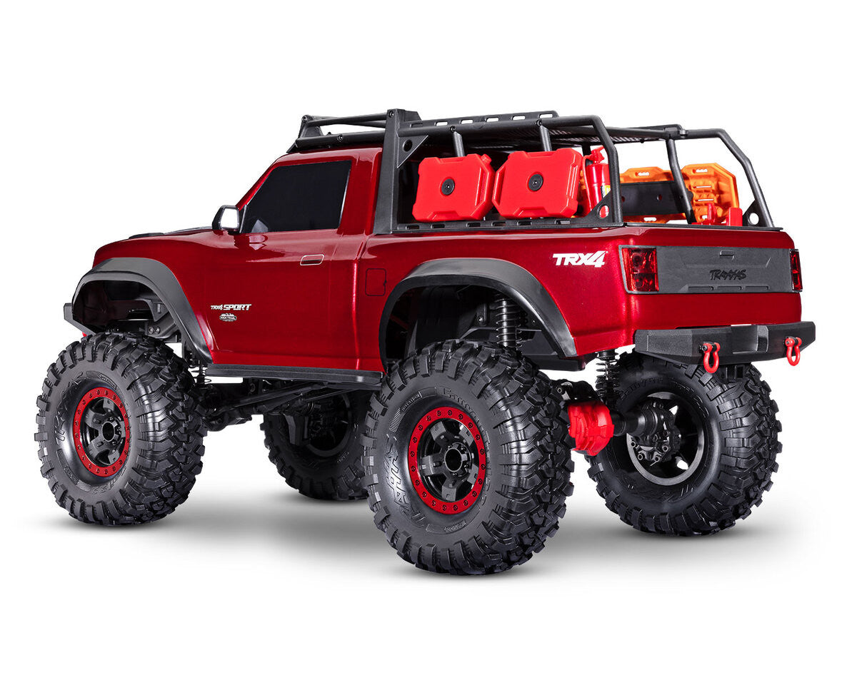 Traxxas TRX4 Sport High Trail Crawler RC RTR 82044-4 rouge - Breizh Modélisme.