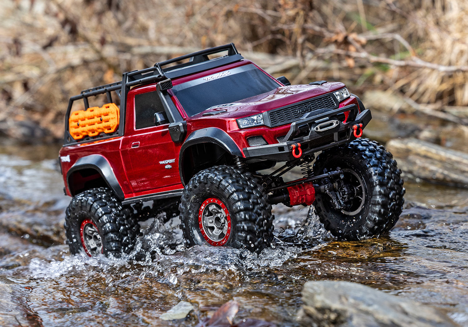 Traxxas TRX4 Sport High Trail Crawler RC RTR 82044-4 rouge - Breizh Modélisme.