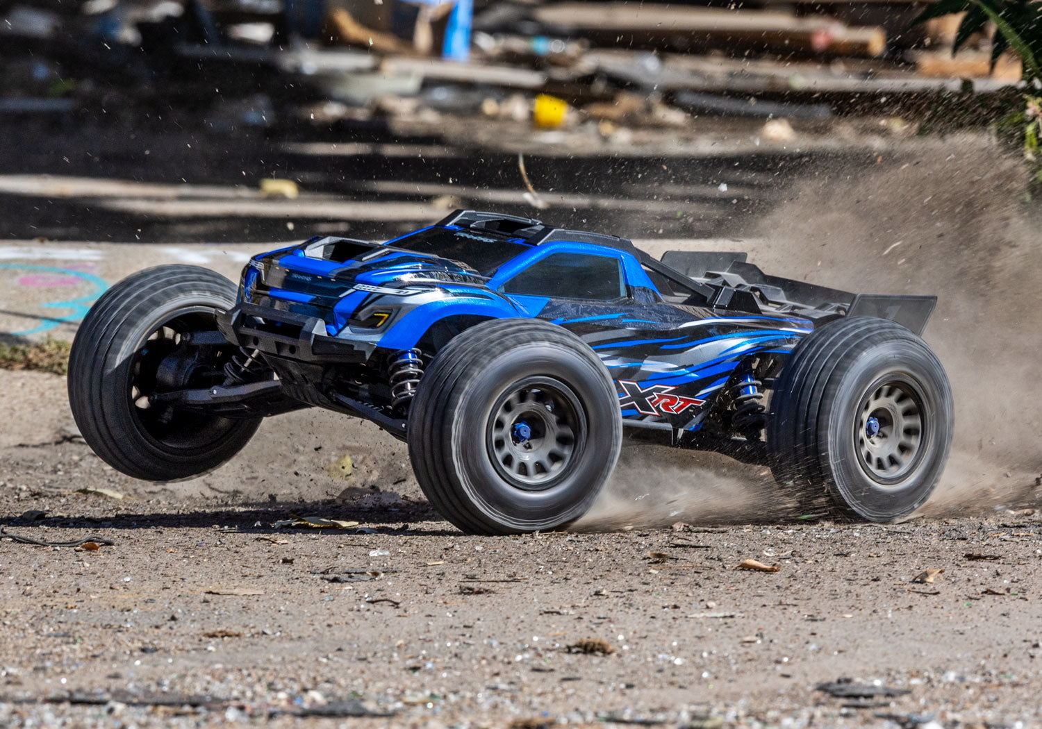 Traxxas XRT VXL-8S RTR 1/7 brushless 78086-4 bleu - Breizh Modélisme.