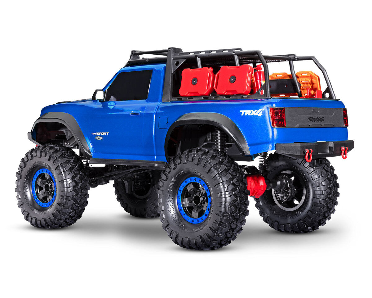 TRX4 Traxxas Sport High Trail  RTR 82044-4 bleu - Breizh Modélisme.