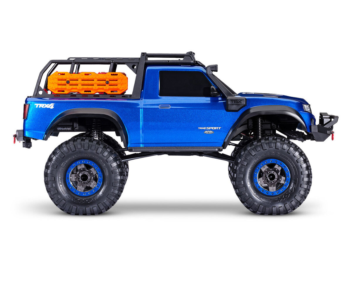 TRX4 Traxxas Sport High Trail  RTR 82044-4 bleu - Breizh Modélisme.