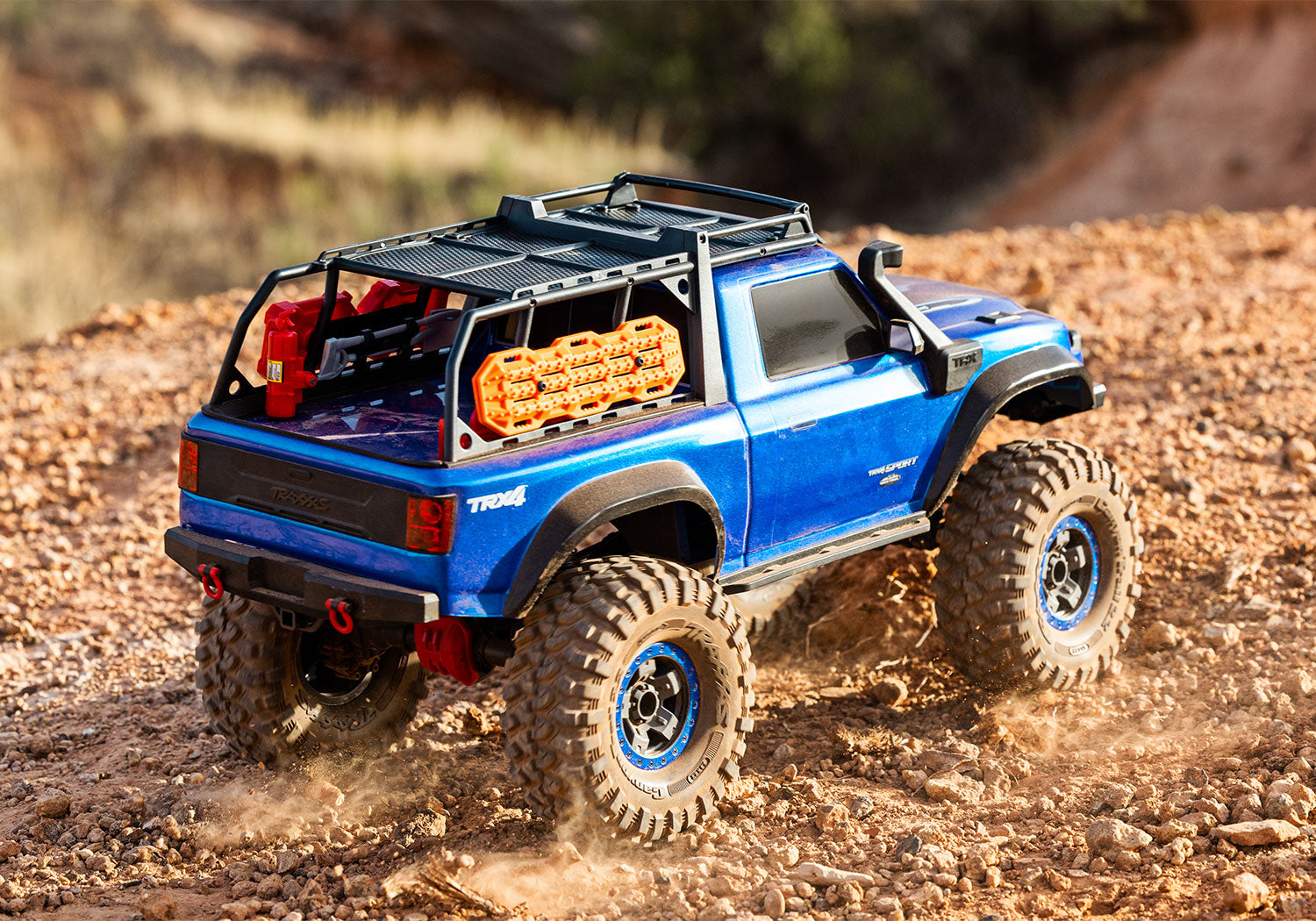 TRX4 Traxxas Sport High Trail  RTR 82044-4 bleu - Breizh Modélisme.
