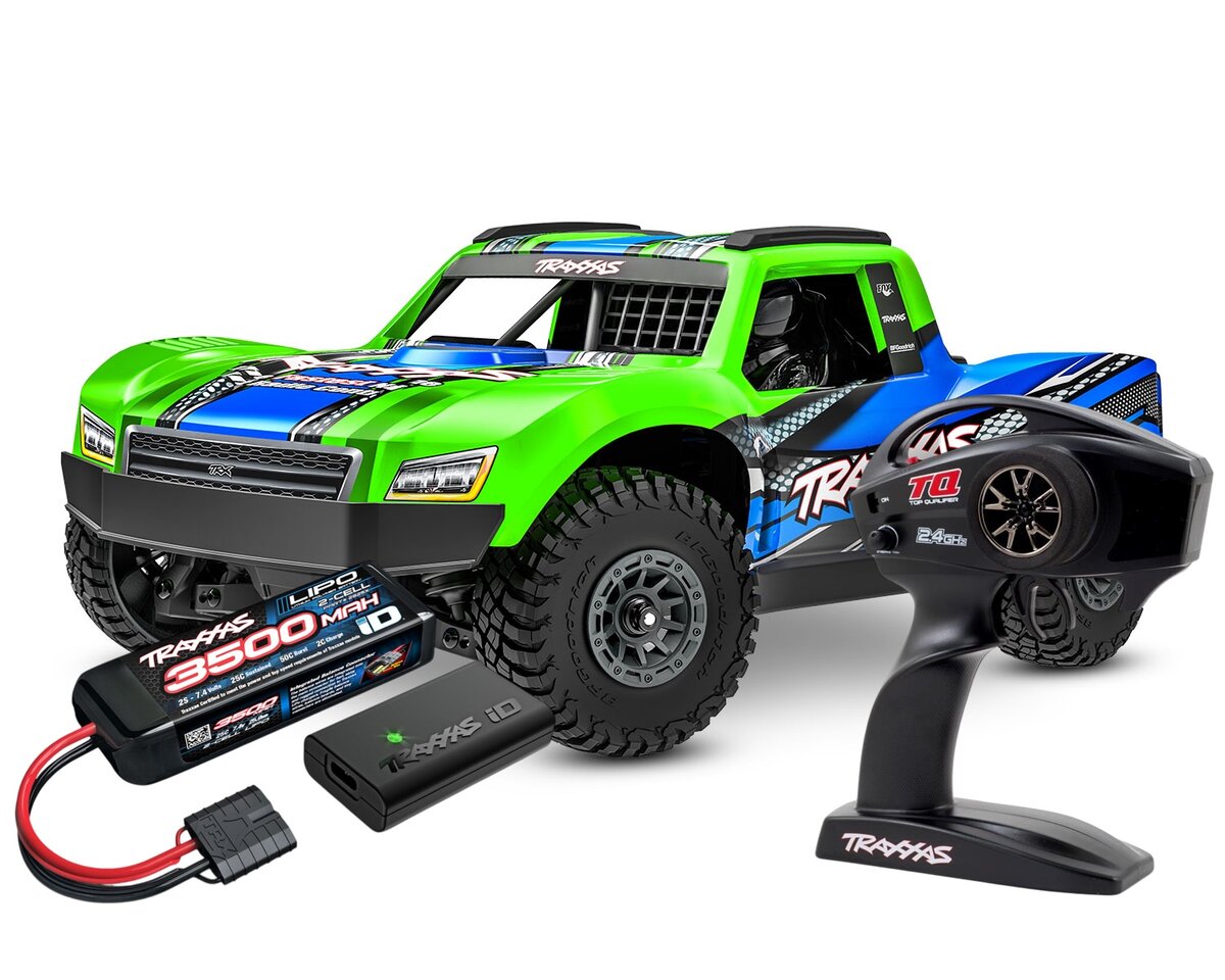 Traxxas Mini Slash BL-2S vert - 108164-1