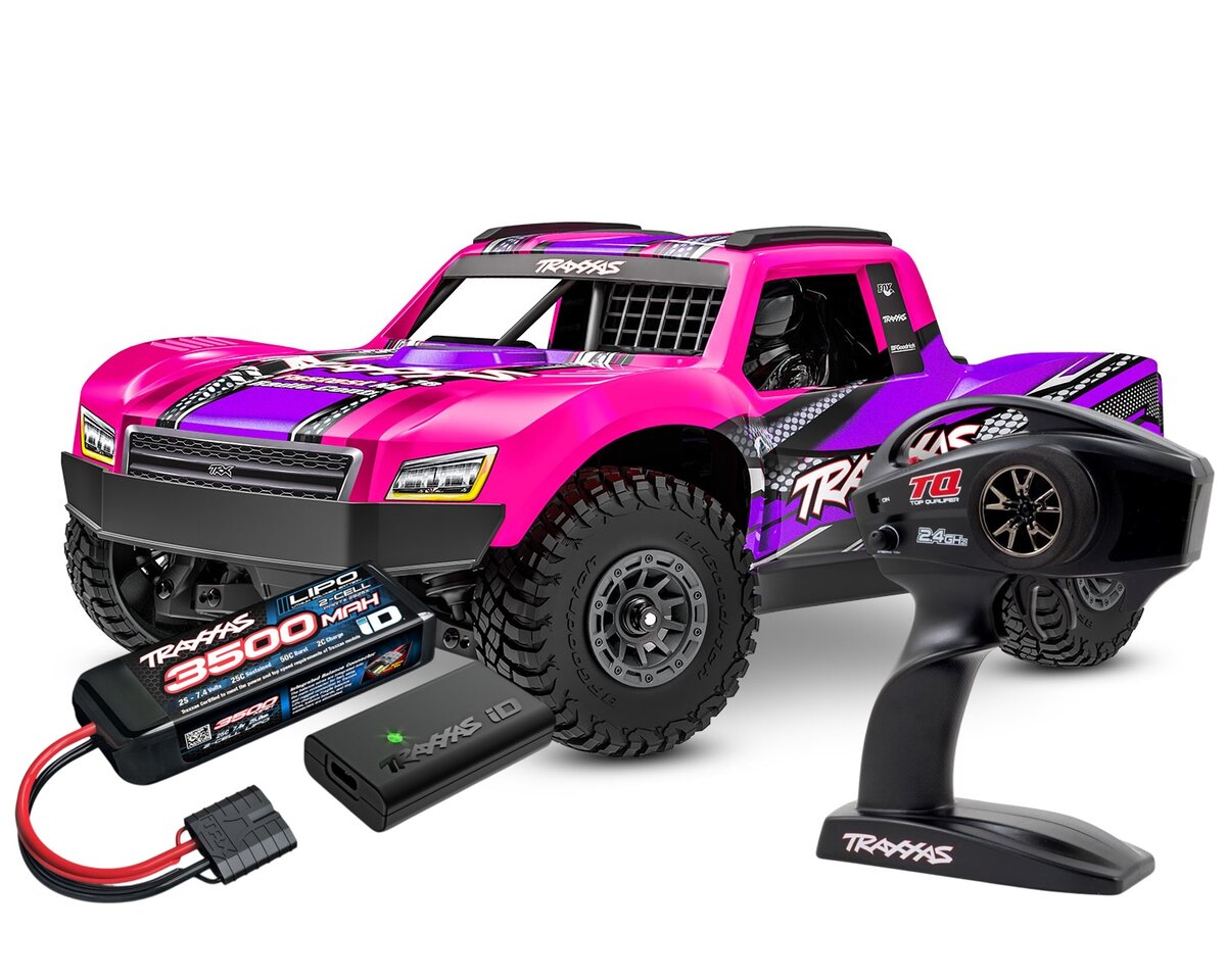 Traxxas Mini Slash BL-2S rose - 108164-1