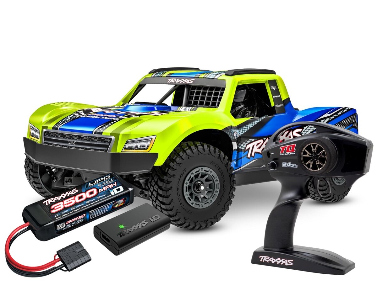 Traxxas Mini Slash BL-2S jaune - 108164-1