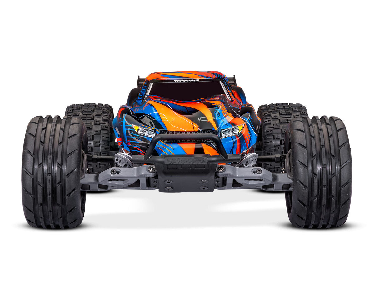 Traxxas Rustler 1:10 2WD RTR Stadium Truck orange - Breizh Modélisme.