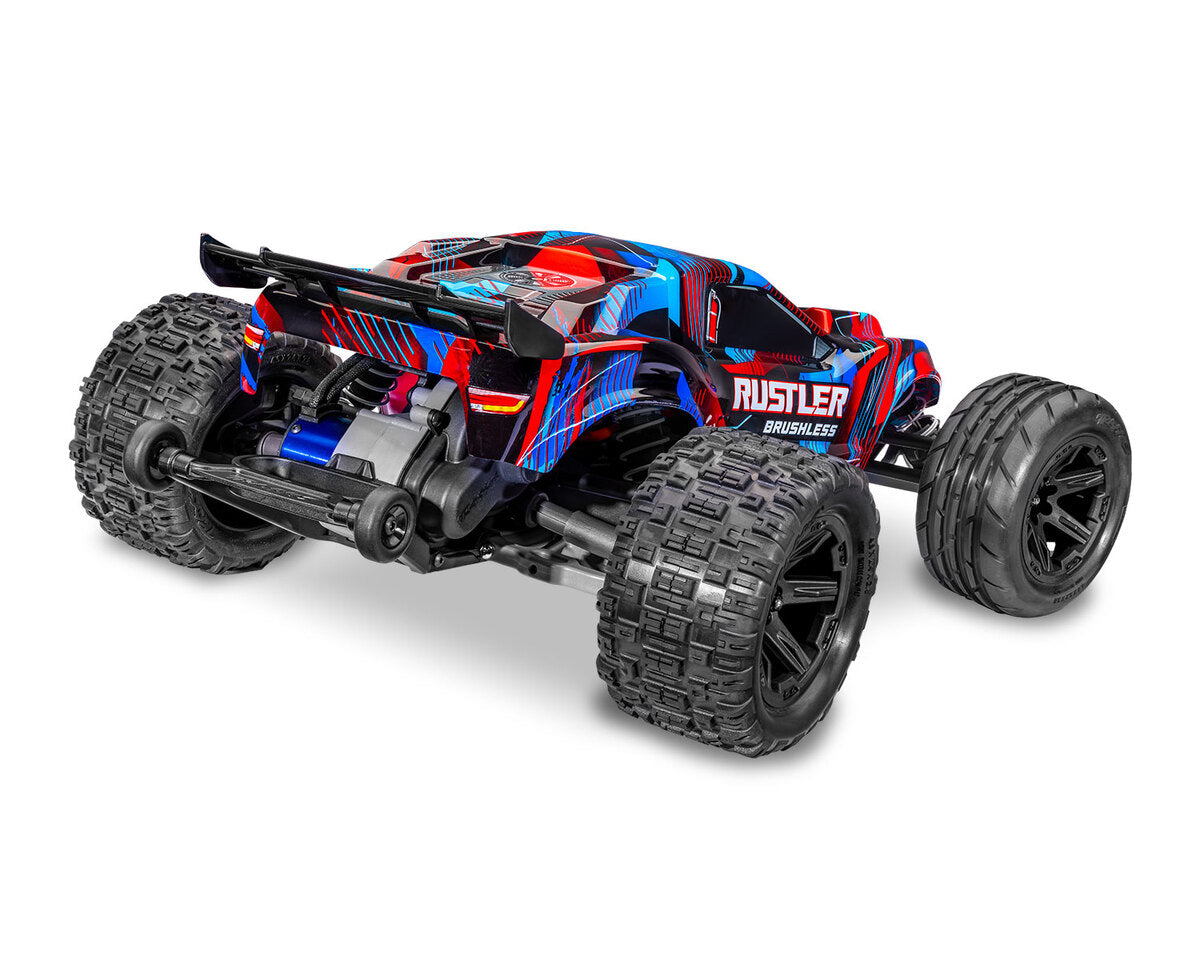 Traxxas Rustler 1:10 2WD RTR Stadium Truck rouge