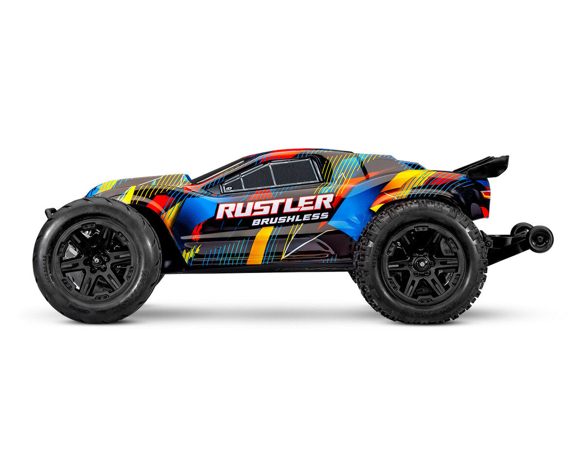Traxxas Rustler 1:10 2WD RTR Stadium Truck jaune