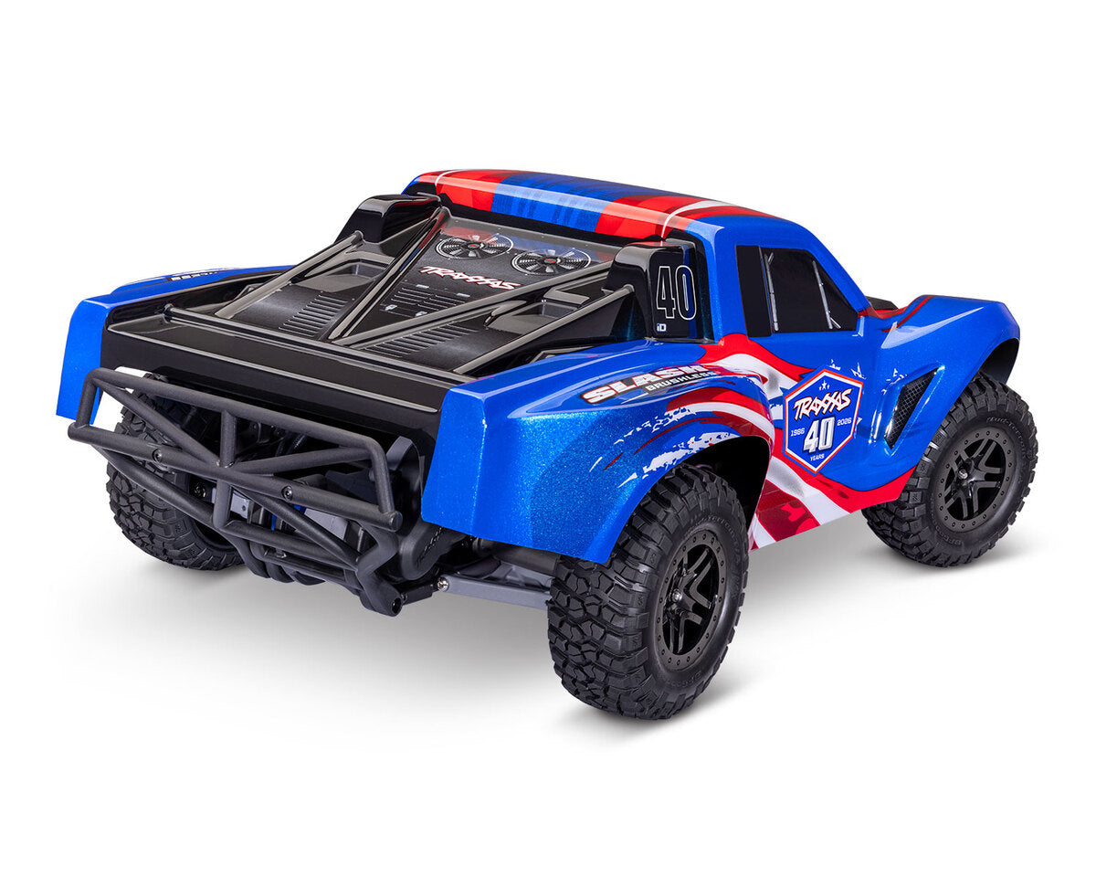 Traxxas Slash 2WD VX3 brushless 40TH 58434-4 - Breizh Modélisme.