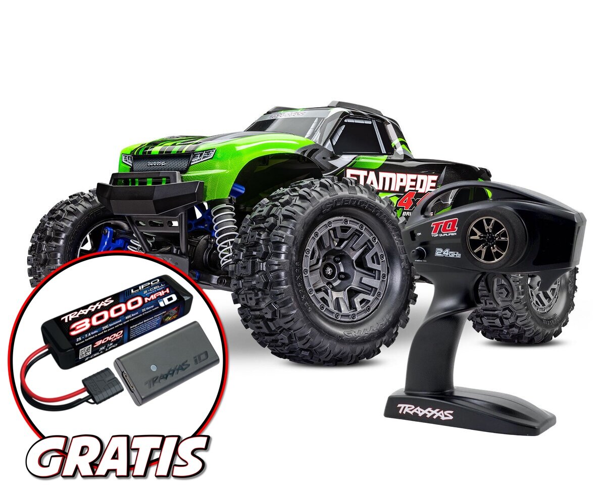 Traxxas Stampede 4x4 BL-2s RTR 67154-4 vert