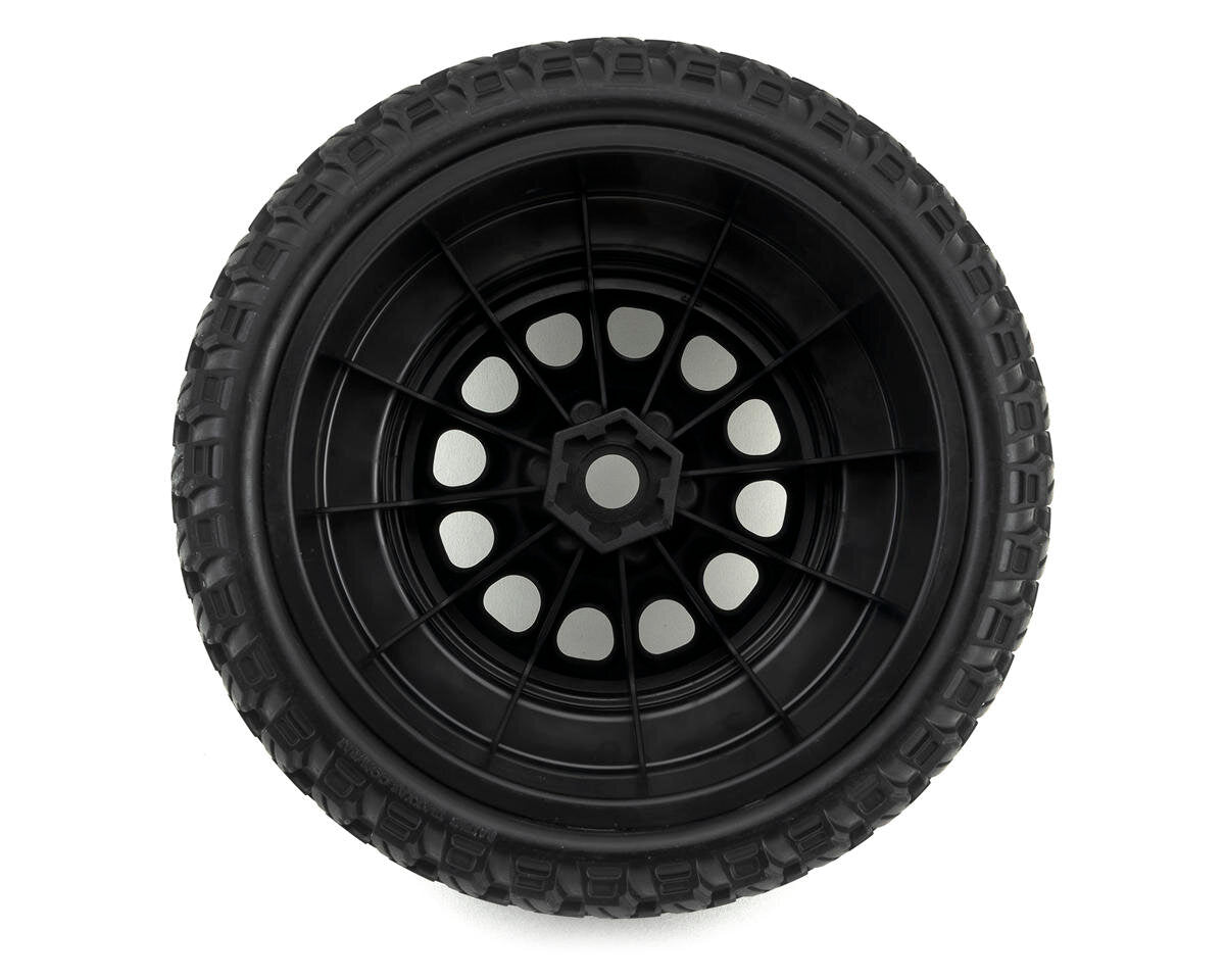 2 Pneus et jantes Gravix Belted pour Traxxas XMaxx / XRT 7862 - Breizh Modélisme.