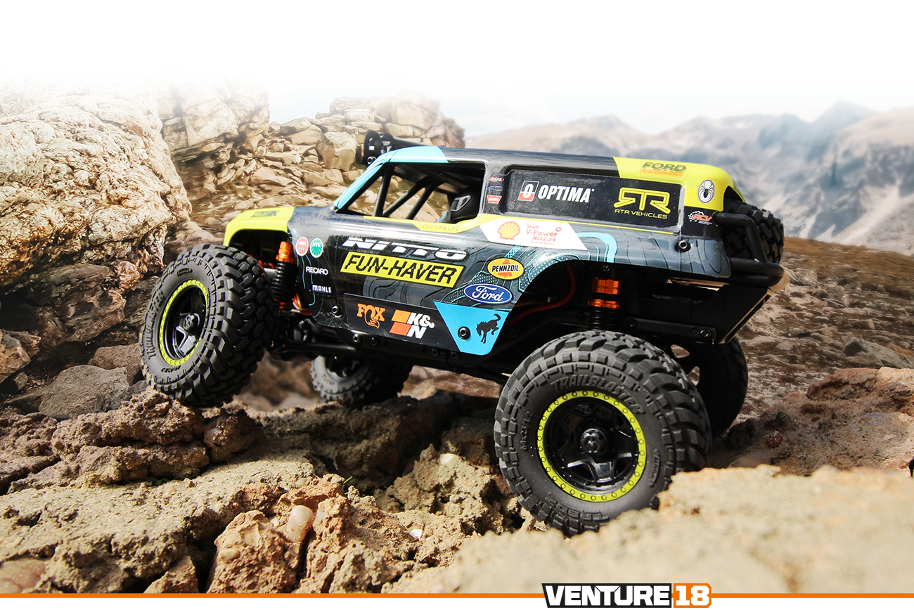 HPI Venture18 U4 Flux brushless Ford Bronco 4400 - VGJR 160805
