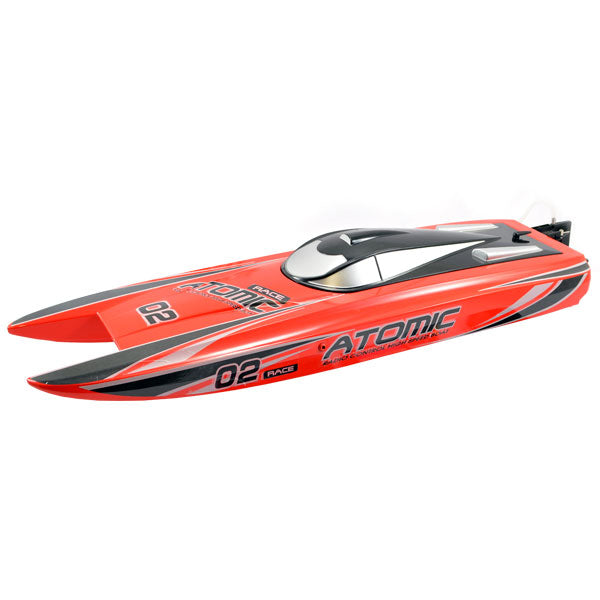 Bateau Volantex Race Atomic 70cm brushless RTR rouge (Prise EU) - V792-4RCE
