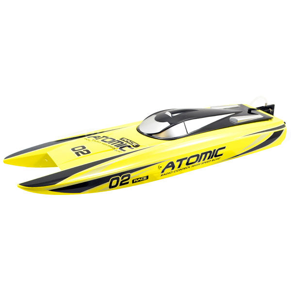 Bateaux Volantex Race Atomic 70cm brushless RTR jaune (Prise EU) - V792-4YCE